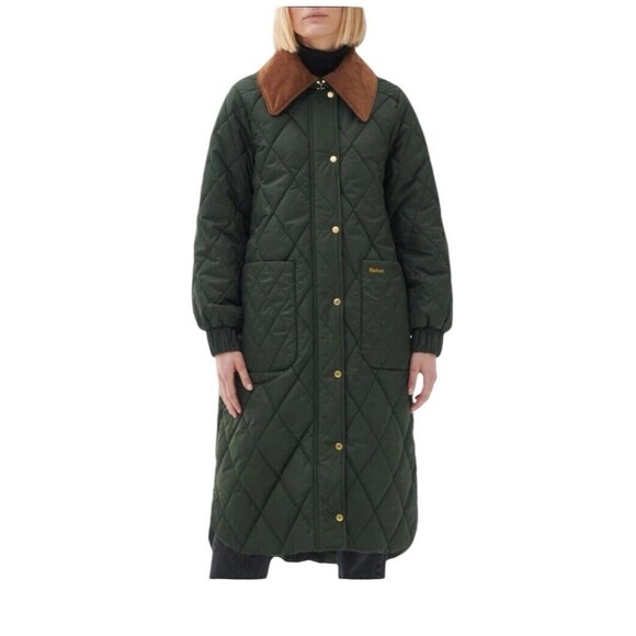 Barbour® Marsett quilted coat New Size US 14 MSRP $399 - Picture 2 of 16